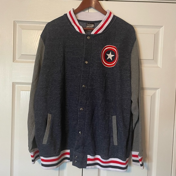 Captain America Jac Shirt - Picture 1 of 7